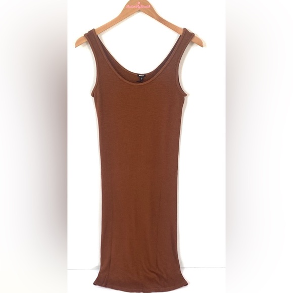 (A53) MONROW Supersoft Rib Tank Dress in Caramel, Color: Caramel, Size XL, NWT - Picture 12 of 16